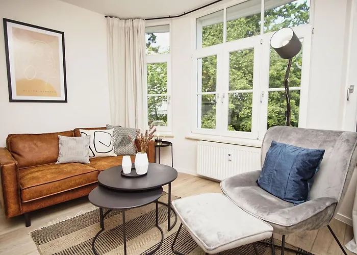 Daire Strandresidenz Brandenburg Ferienwohnung 30 Mit Sauna- Und Schwimmbadnutzung Im Ahoi Sellin